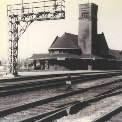 Photograph, CNR Station, Brantford, Ontario.