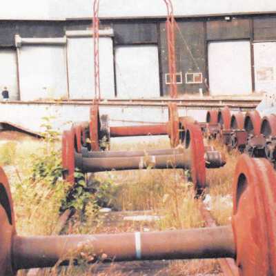 Photograph, Capreol Roundhouse and Turntable.