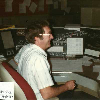 Photograph, Harold Morrison, Train Dispatcher.