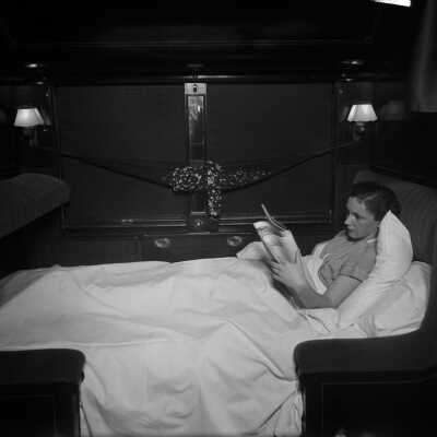 Photograph, Canadian National sleeping car.