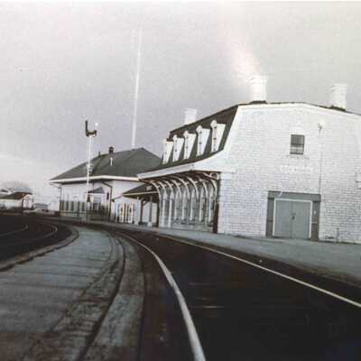 Photograph, CNR Station at Kingston, Ontario.