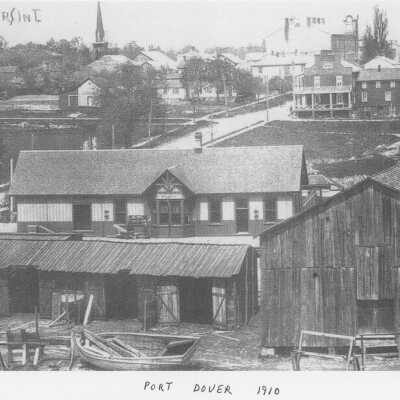 Photograph, CNR Station, Port Dover, Ontario, Canada.