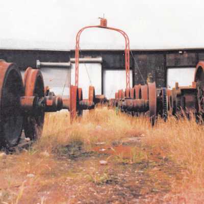 Photograph, Capreol Roundhouse and Turntable.