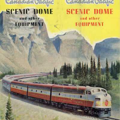 Brochure, "Canadian Pacific Scenic Dome and other Epuipment"
