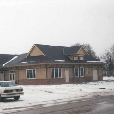 Photograph, CNR Station at Creemore, Ontario.