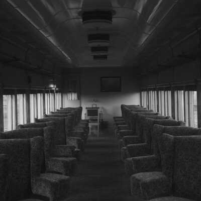Photograph, Canadian National smoking car,chair section.