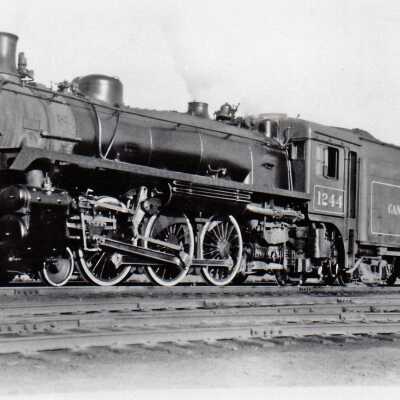 Photograph, CPR Locomotive 1244.