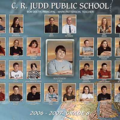 Photograph, CR Judd Public School Grade 8 Class Photo, 2006-2007.