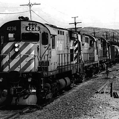 Photograph, CPR Locomotive 4236, Clarabelle.