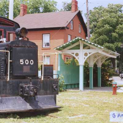 Photograph, CNR Station at Gananoque, Ontario.