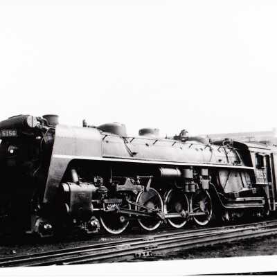 Photograph, CNR Steam Engine 6156