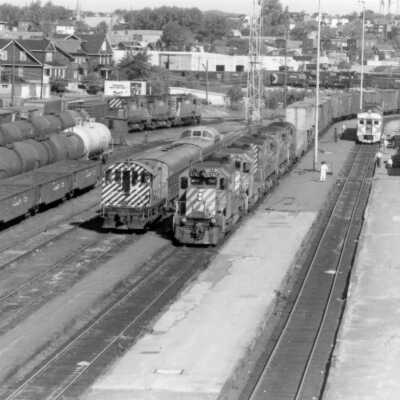 Photograph, Canadian Pacific Station, Sudbury, Ontario.