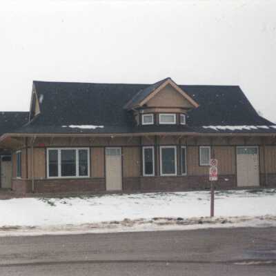 Photograph, CNR Station at Creemore, Ontario.