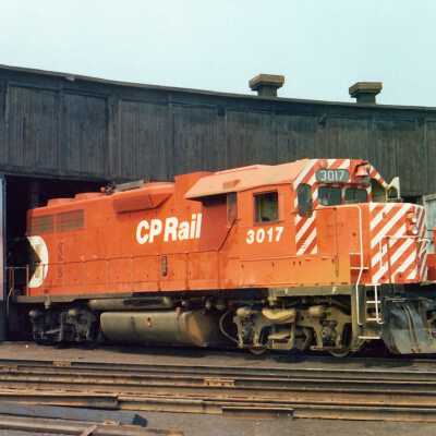 Photograph, Canadian Pacific Engine 3017