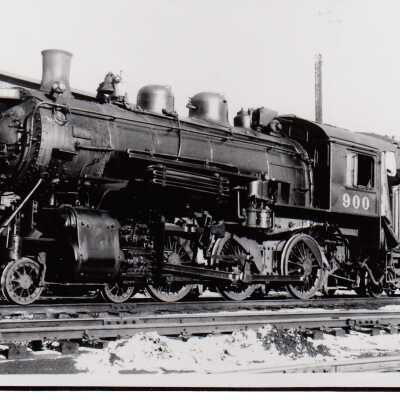 Photograph, CPR Locomotive 900