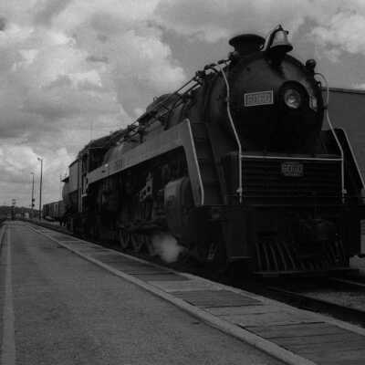 Photograph, CNR 6060, Capreol, Ontario.