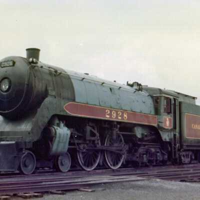 Photograph, Canadian Pacific Royal Hudson 2928