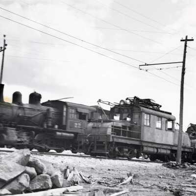 Photograph, INCO Steam Locomotive 22, 1950s, Richard Anderson, negative now belongs Ecl Emery.