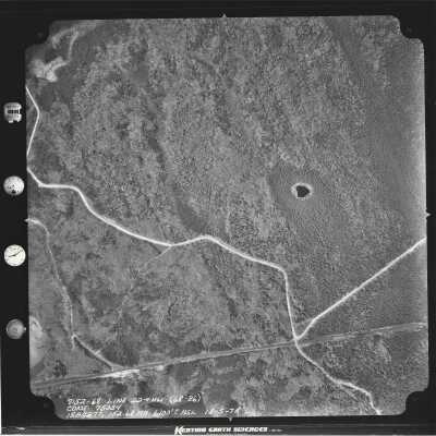 Photograph, Aerial Shots, Canadian National Railway, Unknown Location.