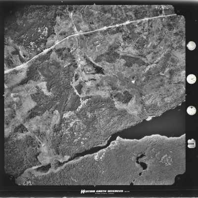 Photograph, Aerial Shots, Canadian National Railway, Unknown Location.