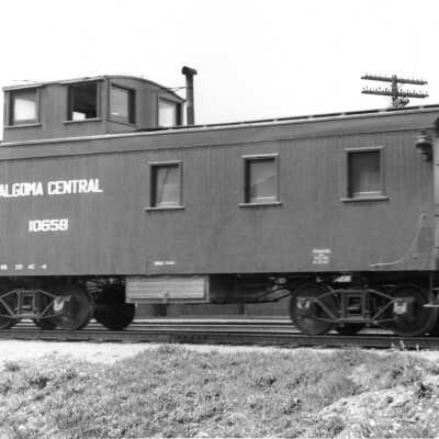Photograph, Algoma Central Service Caboose 106582.