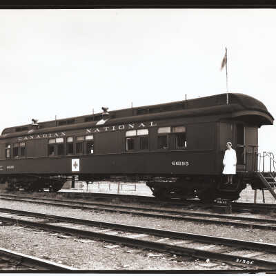 Photograph - Canadian National medical car no. 66195