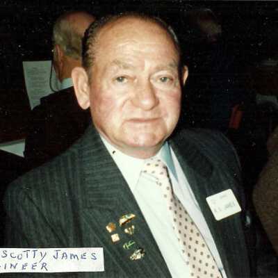 Photograph, R.S. Scotty James, Engineer.