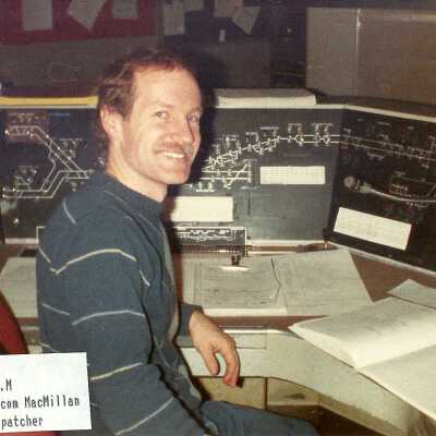 Photograph, Malcom MacMillan, Dispatcher.