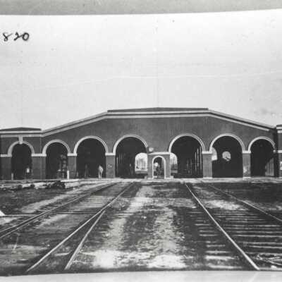 Photograph, CNR Station at Collingwood, Ontario.