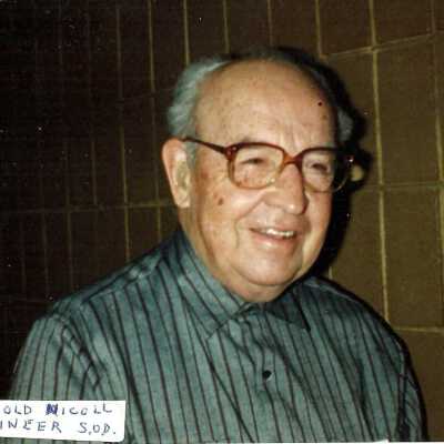 Photograph, Harold Nicoll, Engineer.
