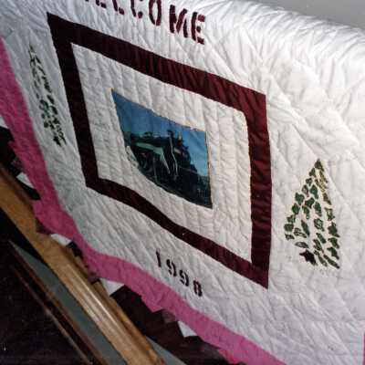 Photograph, Museum House, NORMHC, Welcome Quilt