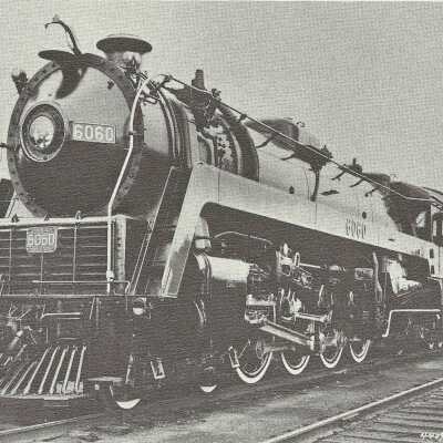Photograph, CNR Locomotive 6060