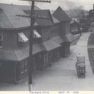 Photograph, CNR Station, Palmerston, Ontario, Canada.