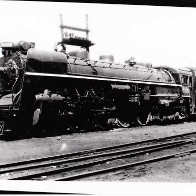Photograph, CNR Steam Engine 6160