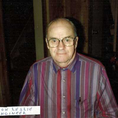 Photograph, Don Leslie, Engineer.