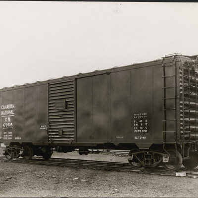 Photograph, Canadian National 479905 box car.