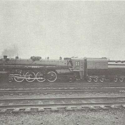 Photograph, CNR Locomotive 6060