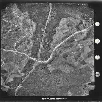Photograph, Aerial Shots, Canadian National Railway, Unknown Location.