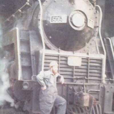 Photograph, CNR Locomotive 6060.