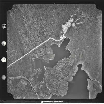 Photograph, Aerial Shots, Canadian National Railway, Unknown Location.