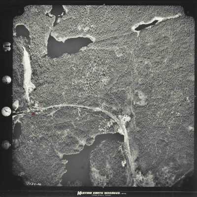 Photograph, Aerial Shots, Canadian National Railway, Unknown Location.