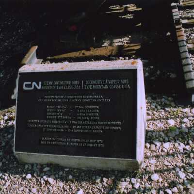 Photograph, CNR Locomotive 6015
