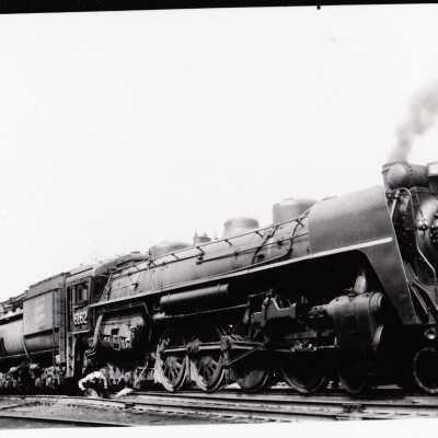 Photograph, CNR Steam Engine 6162