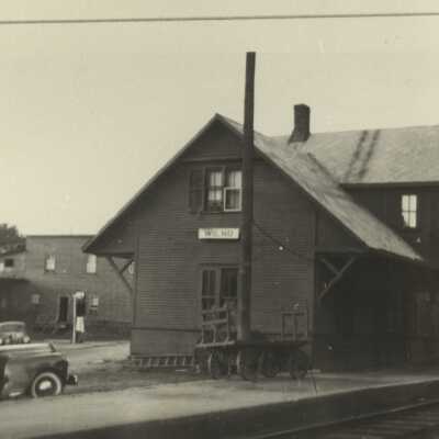 Photograph, CNR Station at Wilno