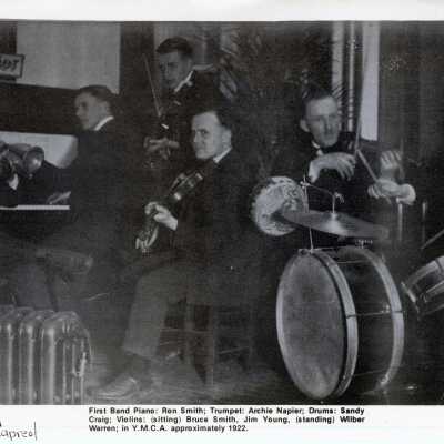 Photo of Jazz Six Orchestra in Capreol, circa 1922