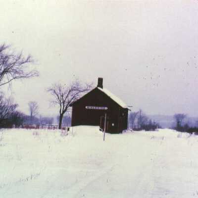 Photograph, CNR Station at Minessing, Ontario.