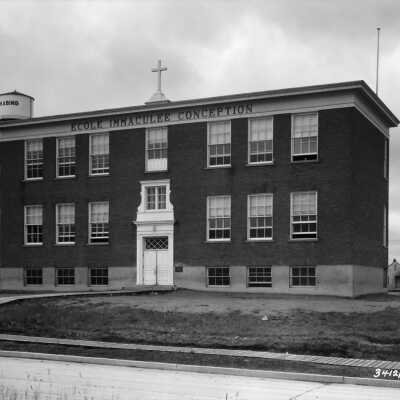 Photograph, Immaculate Conception School, Kapuskasing, Ontario.