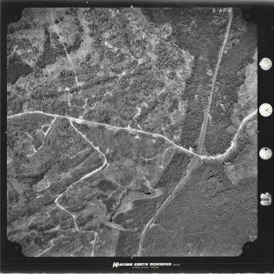 Photograph, Aerial Shots, Canadian National Railway, Unknown Location.