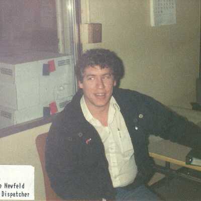 Photograph, Dwayne Newfeld, Train Dispatcher.