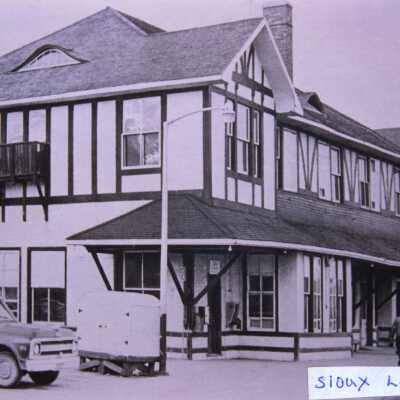 Photograph, CNR Station at Sioux Lookout